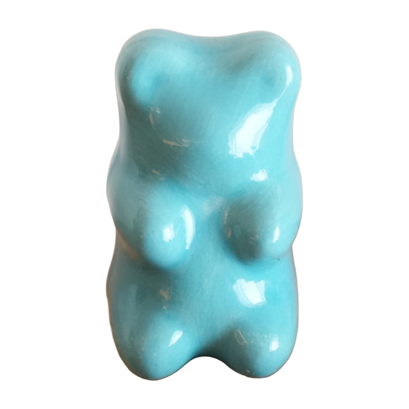 Orsetto Gommoso in Ceramica - colore celeste