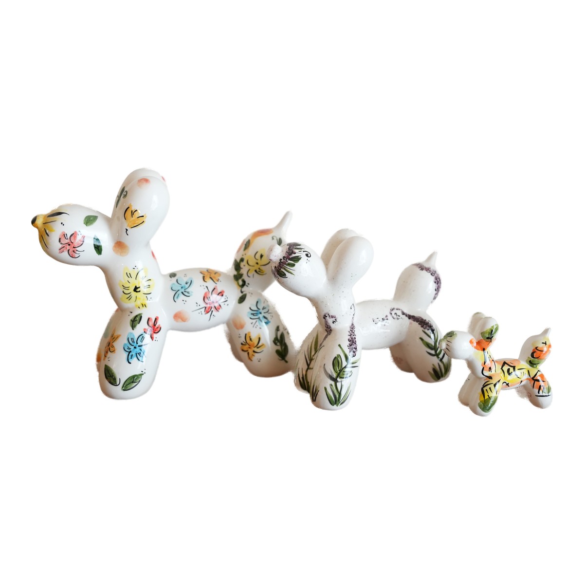 Balloon Dog Decorato a Mano - immagine 2