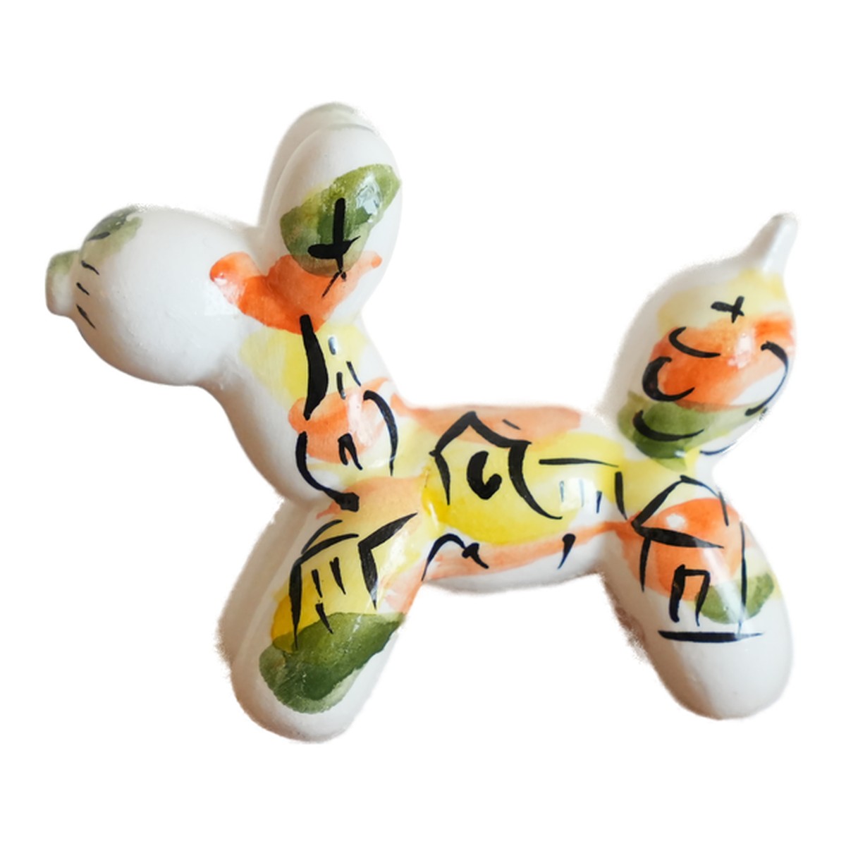 Balloon Dog Decorato a Mano - immagine 3