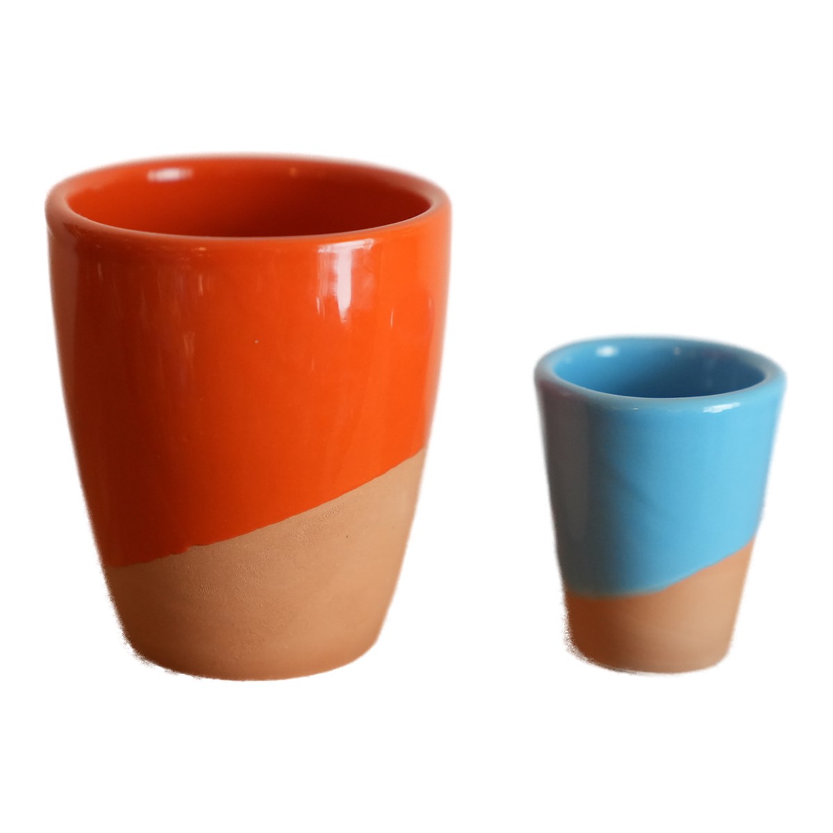Bicchiere Bicolore in Ceramica - immagine 4